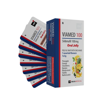 VIAMED 100 (Sildenafil Citrate) Oral Jelly