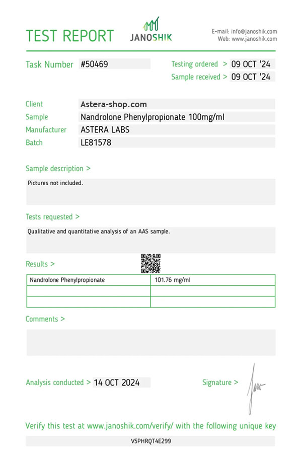 Nandrolone Phenylpropionate (NPP) Astera Labs 2 Nandrolone Phenylpropionate (NPP) Astera Labs - imagine 2